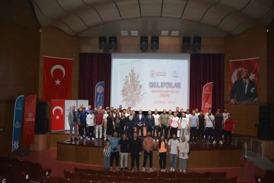 280 okul, sporda yarıştı