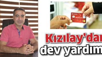 KIZILAY&rsquo;DAN DEV YARDIM&hellip;