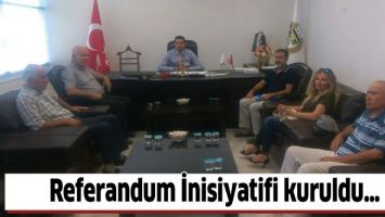 REFERANDUM İNİSİYATİFİ KURULDU&hellip;