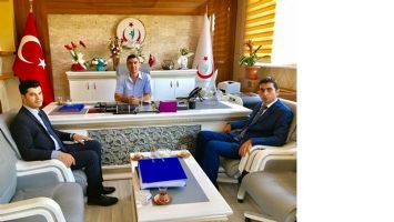 DR. &Ouml;ZKOL, ASLAN VE SARI&rsquo;YI AĞIRLADI