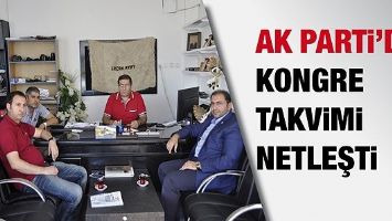AK PARTİ'DE KONGRE TAKVİMİ NETLEŞTİ