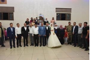VALİ, 15 TEMMUZ GAZİSİNİN D&Uuml;Ğ&Uuml;N&Uuml;NE KATILDI