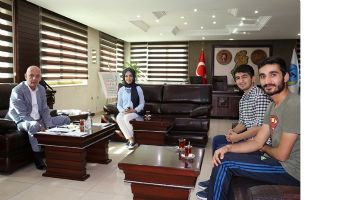 HEKİM ADAYLARINDAN AKSOY&rsquo;A ZİYARET