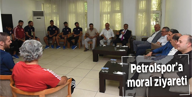 PETROLSPOR&rsquo;A MORAL ZİYARETİ