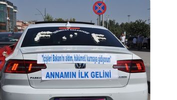 GELİN ARABASI DUVAR YAZILARI!