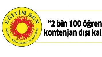 &ldquo;2 BİN 100 &Ouml;ĞRENCİ KONTENJAN DIŞI KALDI&rdquo;