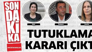 TUTUKLAMA KARARI &Ccedil;IKTI