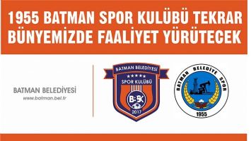 1955 BATMAN SPOR, YENİDEN BELEDİYEDE