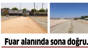 FUAR ALANINDA SONA DOĞRU&hellip;