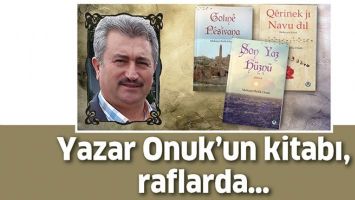 YAZAR ONUK&rsquo;UN KİTABI, RAFLARDA&hellip;