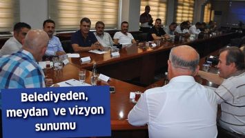BELEDİYEDEN, MEYDAN  VE VİZYON SUNUMU