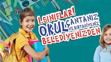 &Ccedil;ANTA VE KIRTASİYE MALZEMELERİ BELEDİYEDEN