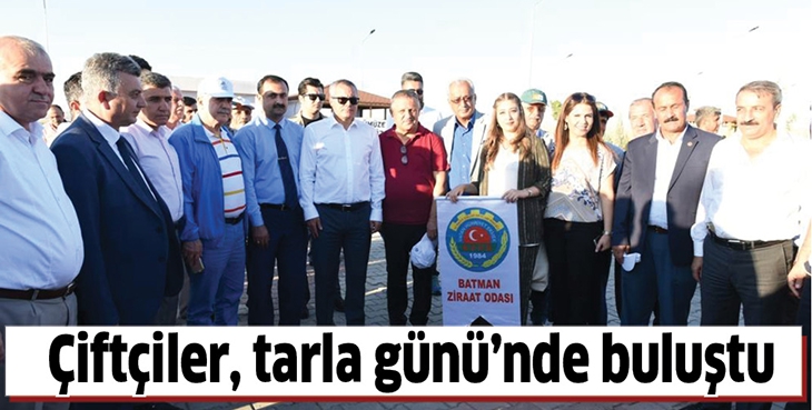 &Ccedil;İFT&Ccedil;İLER, TARLA G&Uuml;N&Uuml;'NDE BULUŞTU