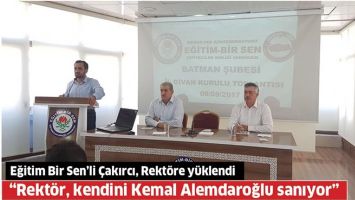 EĞİTİM BİR SEN&rsquo;Lİ &Ccedil;AKIRCI, REKT&Ouml;RE Y&Uuml;KLENDİ