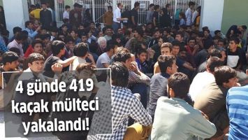 4 G&Uuml;NDE 419 KA&Ccedil;AK M&Uuml;LTECİ YAKALANDI!