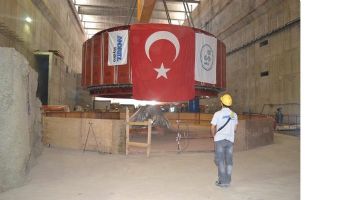 ILISU&rsquo;YA 460 TONLUK ROTOR İNDİRİLDİ