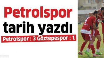 PETROLSPOR TARİH YAZDI