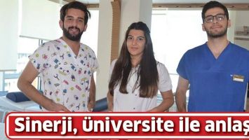 SİNERJİ, &Uuml;NİVERSİTE İLE ANLAŞTI