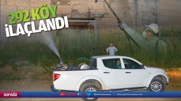 292 K&ouml;y İla&ccedil;landı