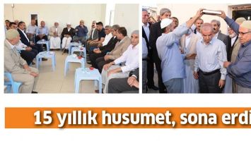 15 YILLIK HUSUMET, SONA ERDİ