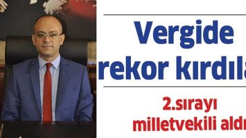 VERGİDE REKOR KIRDILAR
