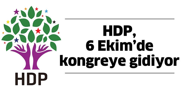 HDP, 6 EKİM&rsquo;DE KONGREYE GİDİYOR