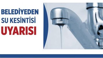 &ldquo;SU KESİNTİSİ, ELEKTRİKTEN KAYNAKLI&rdquo;