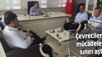 &Ccedil;EVRECİLERİN M&Uuml;CADELESİ, SINIRI AŞTI