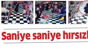 SANİYE SANİYE HIRSIZLIK