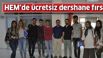 HEM&rsquo;DE &Uuml;CRETSİZ DERSHANE FIRSATI