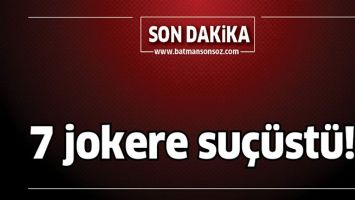 7 JOKERE SU&Ccedil;&Uuml;ST&Uuml;!