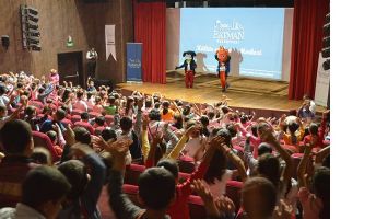&Ccedil;OCUKLAR SİNEMAYLA TANIŞIYOR
