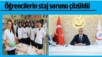 &Ouml;ĞRENCİLERİN STAJ SORUNU &Ccedil;&Ouml;Z&Uuml;LD&Uuml;