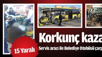 KORKUN&Ccedil; KAZA: 15 YARALI