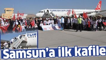 SAMSUN&rsquo;A İLK KAFİLE&hellip;