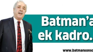 BATMAN&rsquo;A EK KADRO...