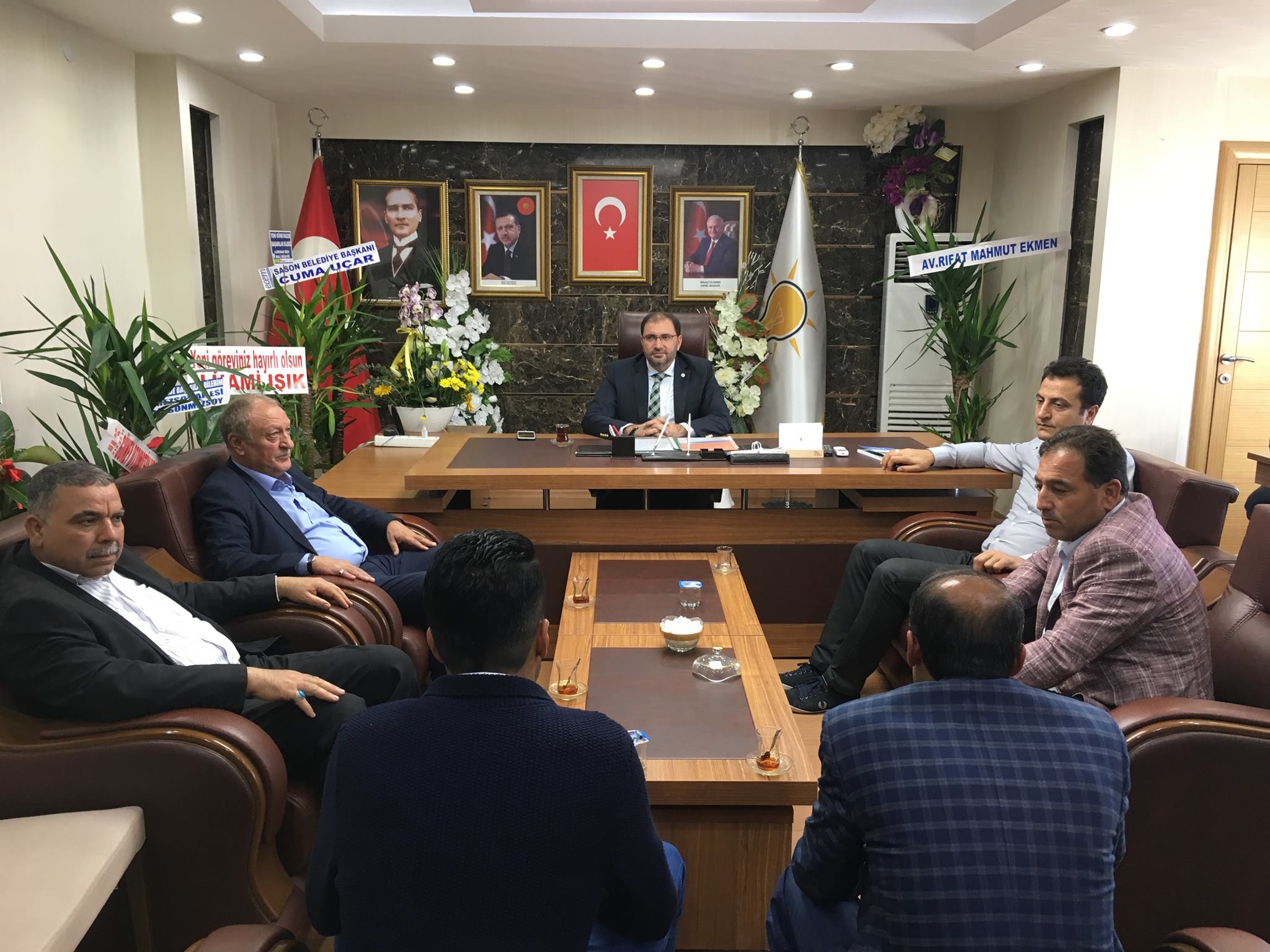 G&Uuml;NEŞTEKİN&rsquo;E TEBRİKLER BAŞLADI