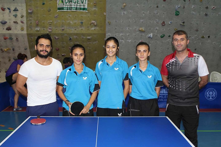 GEN&Ccedil;LİK, SPOR MASA TENİSİNDE İDDİALI