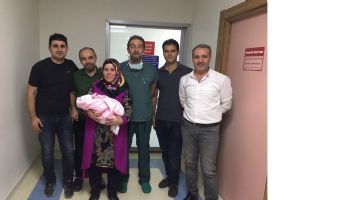 18 G&Uuml;NL&Uuml;K BEBEĞE KALP OPERASYONU