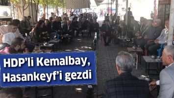 HDP&rsquo;Lİ KEMALBAY, HASANKEYF&rsquo;İ GEZDİ