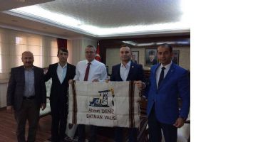 VALİ, HALI YIKAMACILARI AĞIRLADI