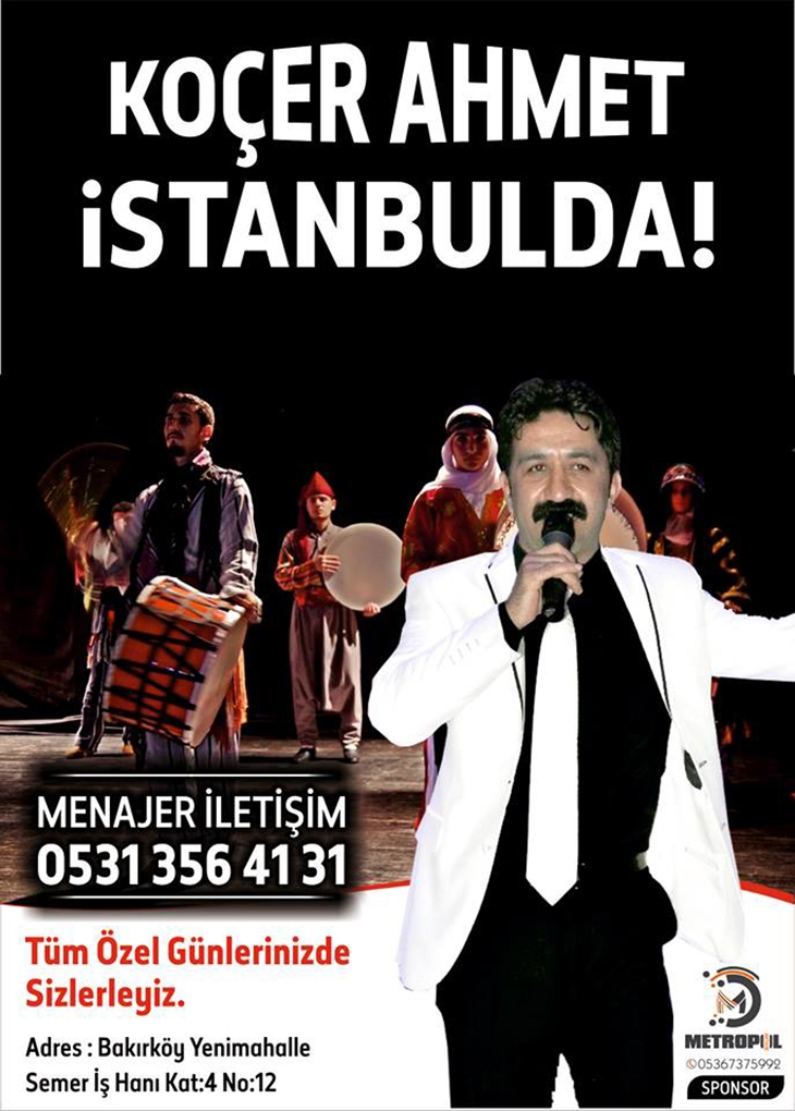 KO&Ccedil;ER AHMET, ARTIK İSTANBUL&rsquo;DA