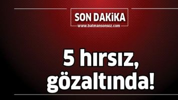 5 HIRSIZ, G&Ouml;ZALTINDA!