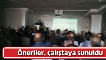 &Ouml;NERİLER, &Ccedil;ALIŞTAYA SUNULDU