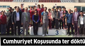 CUMHURİYET KOŞUSUNDA TER D&Ouml;KT&Uuml;LER