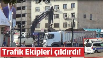 TRAFİK EKİPLERİ &Ccedil;ILDIRDI!