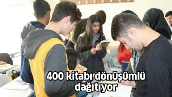 400 KİTABI D&Ouml;N&Uuml;Ş&Uuml;ML&Uuml; DAĞITIYOR