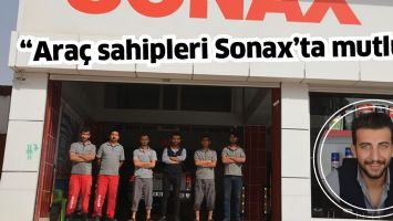 &ldquo;ARA&Ccedil; SAHİPLERİ SONAX&rsquo;TA MUTLU&rdquo;