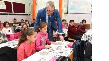 VALİ, OKULLARI GEZDİ