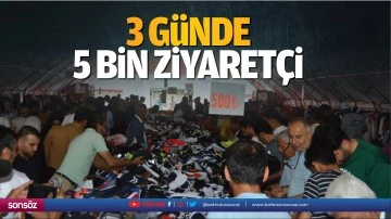 3 g&uuml;nde 5 bin ziyaret&ccedil;i&hellip;